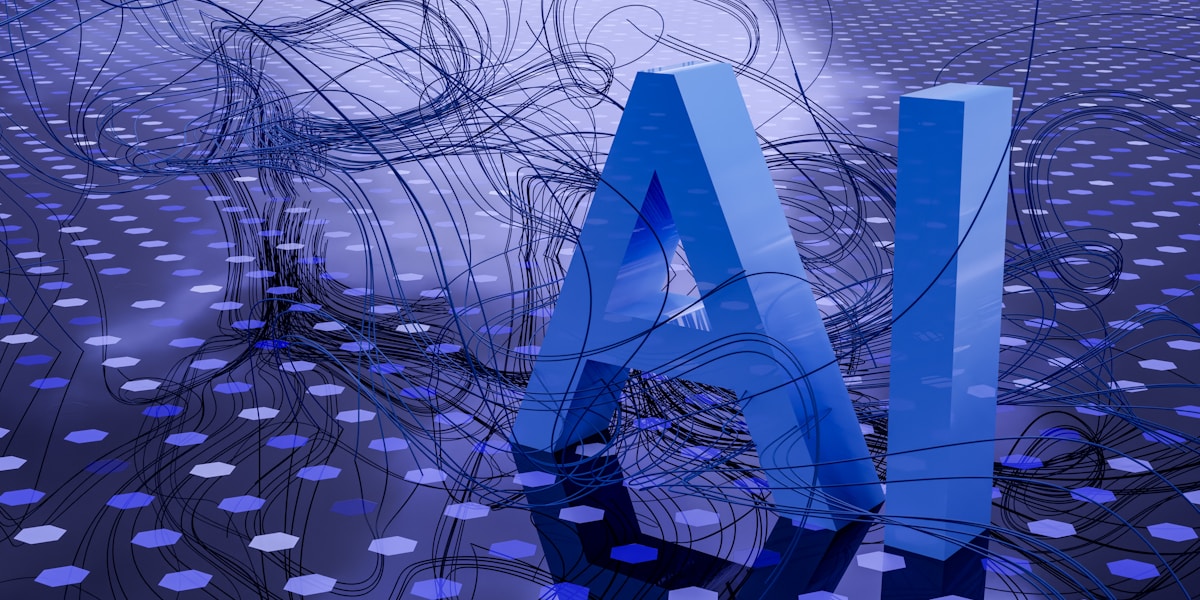 Abstract AI visualization representing multimodal capabilities