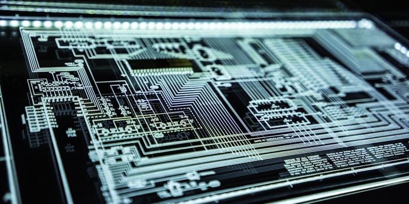 AI chip representing advanced computing power